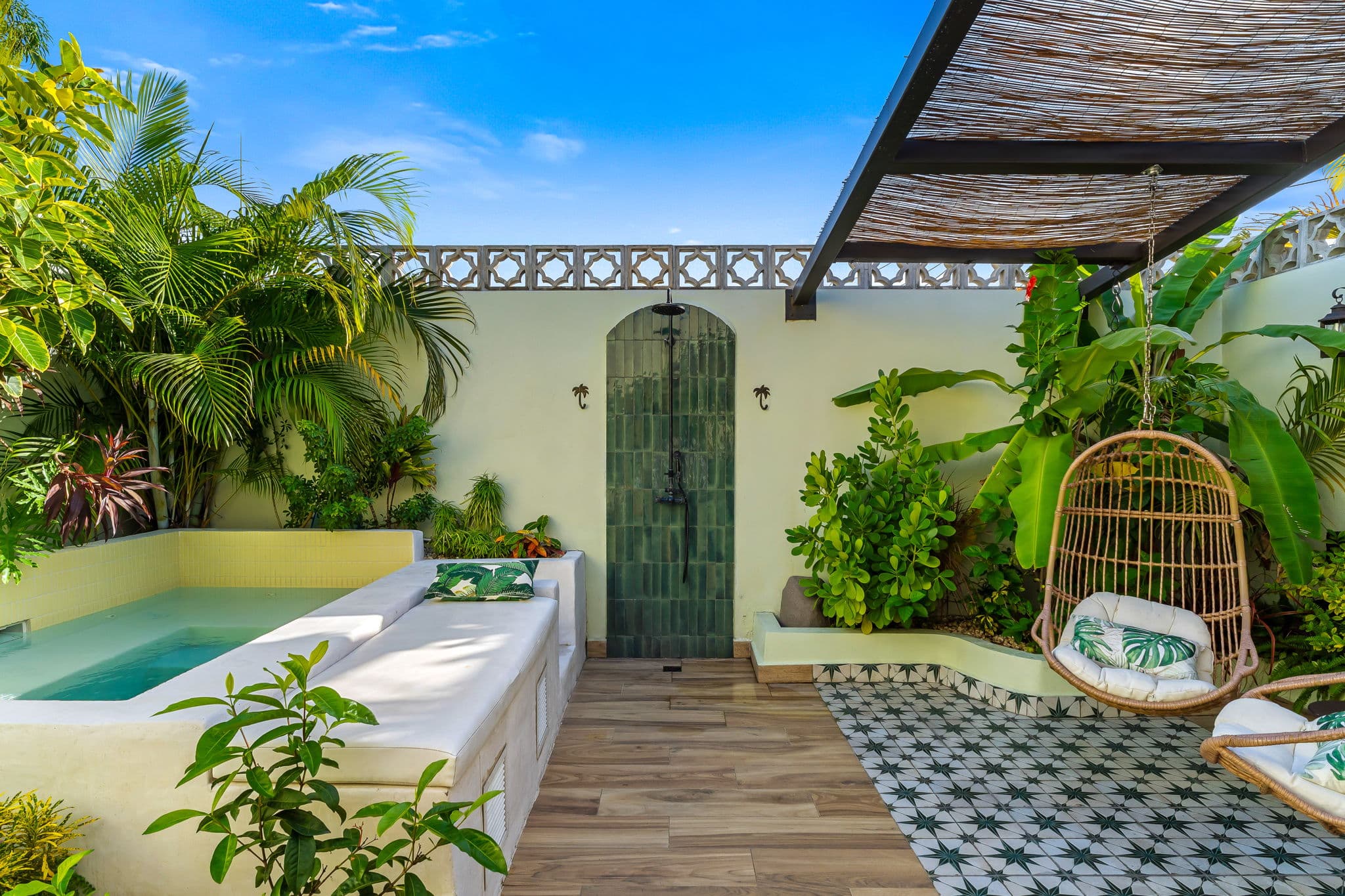 Outdoor shower